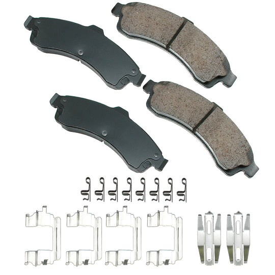 ACT882 ProACT Ultra Premium Ceramic Disc Brake Pad Set Akebono Canada