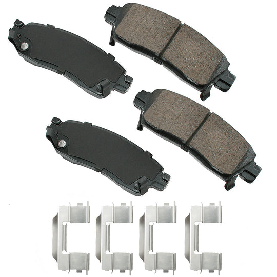 ACT883 ProACT Ultra Premium Ceramic Disc Brake Pad Set Akebono Canada