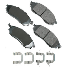 Load image into Gallery viewer, ACT888A ProACT Ultra Premium Ceramic Disc Brake Pad Set Akebono Canada