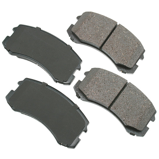 ACT904 ProACT Ultra Premium Ceramic Disc Brake Pad Set Akebono Canada