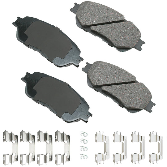 ACT906B ProACT Ultra Premium Ceramic Disc Brake Pad Set Akebono Canada