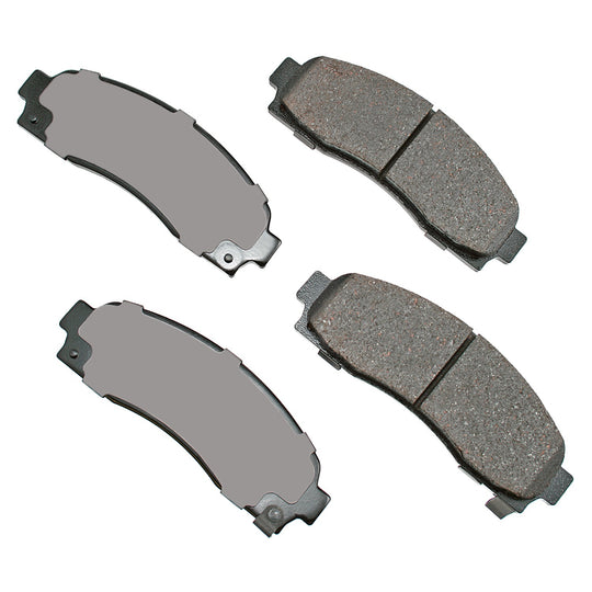 ACT913 ProACT Ultra Premium Ceramic Disc Brake Pad Set Akebono Canada