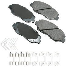 Charger l'image dans la galerie, ACT914A ProACT Ultra Premium Ceramic Disc Brake Pad Set Akebono Canada