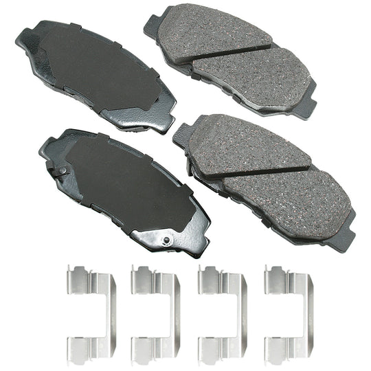ACT914B ProACT Ultra Premium Ceramic Disc Brake Pad Set Akebono Canada