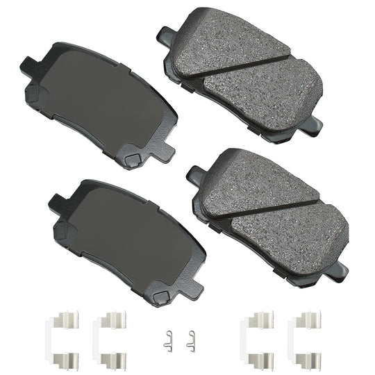 ACT923A ProACT Ultra Premium Ceramic Disc Brake Pad Set Akebono Canada