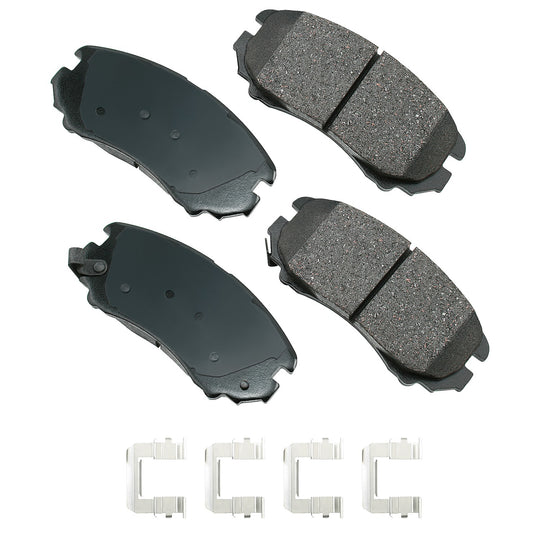 ACT924A ProACT Ultra Premium Ceramic Disc Brake Pad Set Akebono Canada