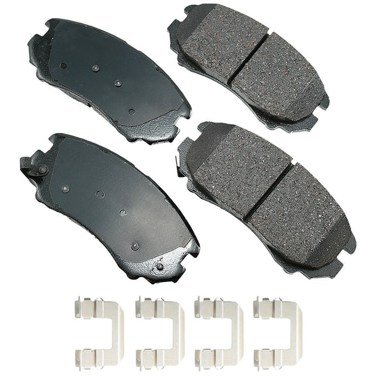ACT924B ProACT Ultra Premium Ceramic Disc Brake Pad Set Akebono Canada