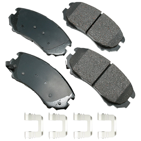 ACT924C ProACT Ultra Premium Ceramic Disc Brake Pad Set Akebono Canada