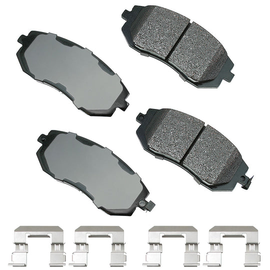 ACT929A ProACT Ultra Premium Ceramic Disc Brake Pad Set Akebono Canada