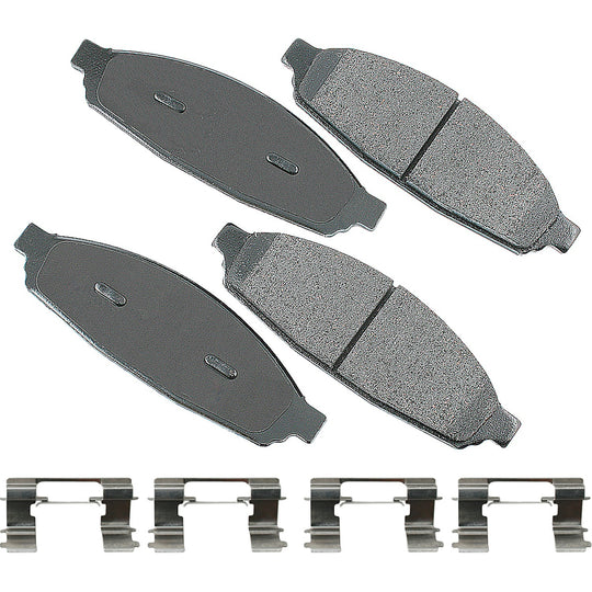 ACT931 ProACT Ultra Premium Ceramic Disc Brake Pad Set Akebono Canada