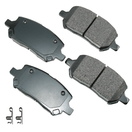 ACT956 ProACT Ultra Premium Ceramic Disc Brake Pad Set Akebono Canada