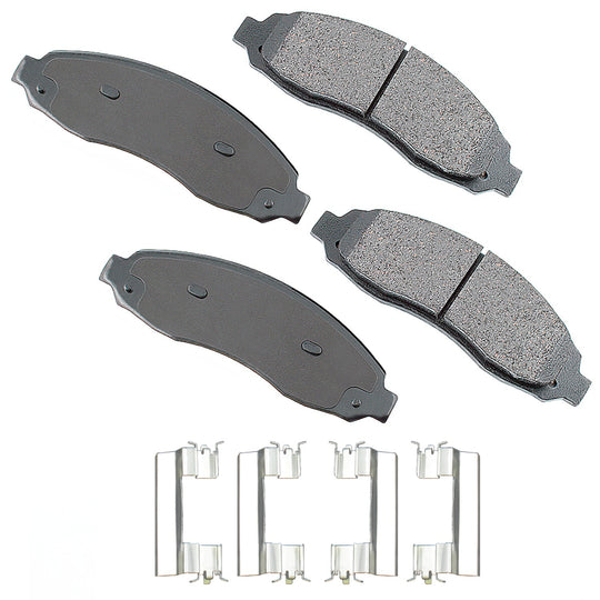 ACT962 ProACT Ultra Premium Ceramic Disc Brake Pad Set Akebono Canada