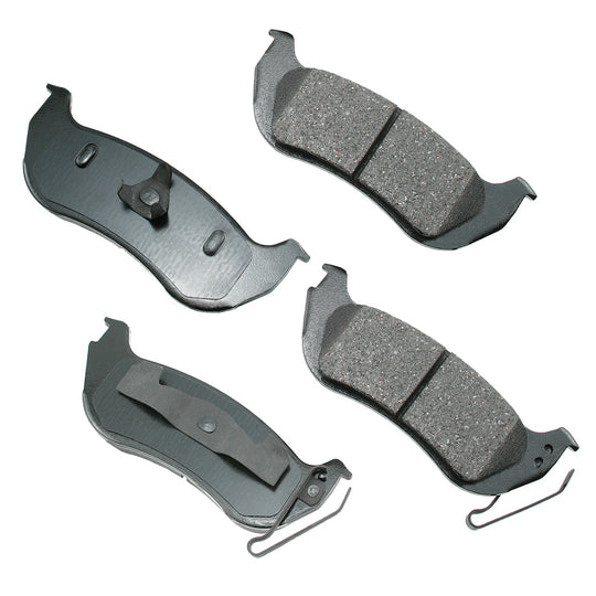 ACT981 ProACT Ultra Premium Ceramic Disc Brake Pad Set Akebono Canada
