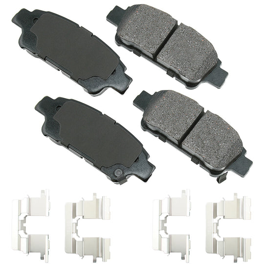 ACT995A ProACT Ultra Premium Ceramic Disc Brake Pad Set Akebono Canada