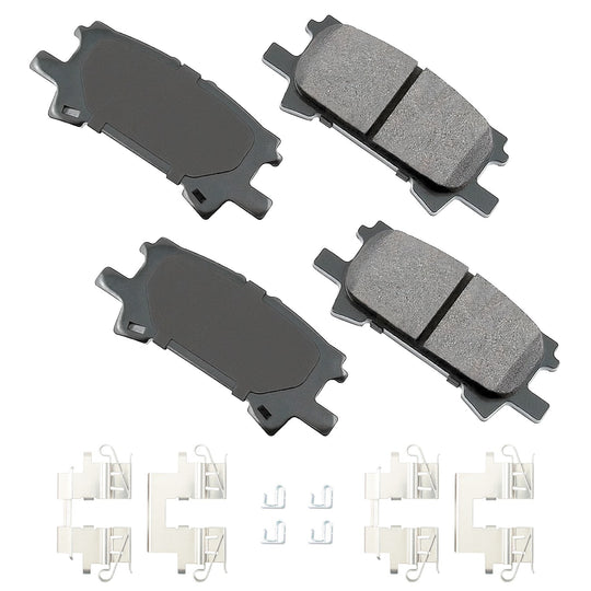 ACT996A ProACT Ultra Premium Ceramic Disc Brake Pad Set Akebono Canada
