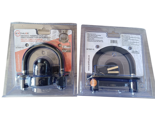 ACTENT-CL Trailer Hitch Coupler Lock Enthuze Canada