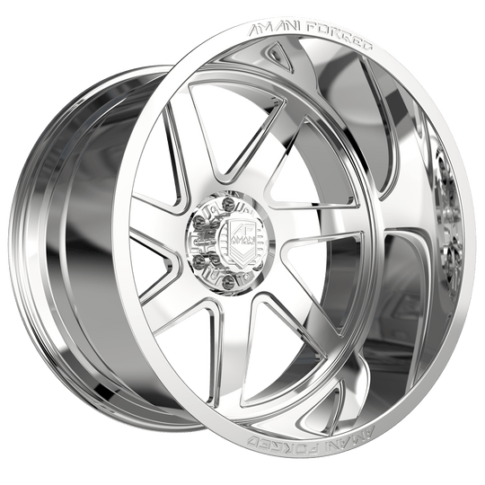 AF-DEV24148LB-76FP-FC-R - Amani Devine 24X14 Blank 8X -76mm Polished - Amani Wheels Canada