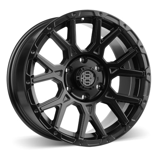 AFD765SSB - RSSW Strike 17X8 6X135 ET 20MM Bore 87.1MM Satin Black - RSSW Wheels Canada