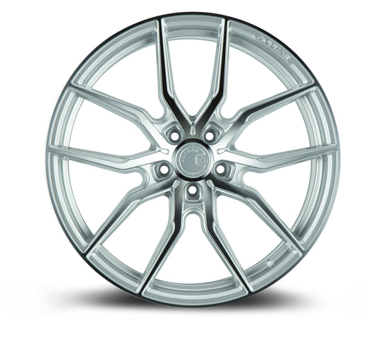 AFF120105512035SMF - Aodhan AFF1 20X10.5 5X120 ET 35mm Gloss Silver Machined Face - Aodhan Wheels Canada