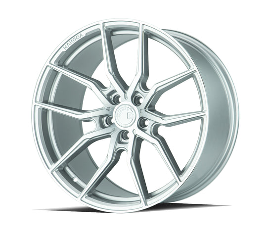 AFF120105512035SMF - Aodhan AFF1 20X10.5 5X120 ET 35mm Gloss Silver Machined Face - Aodhan Wheels Canada