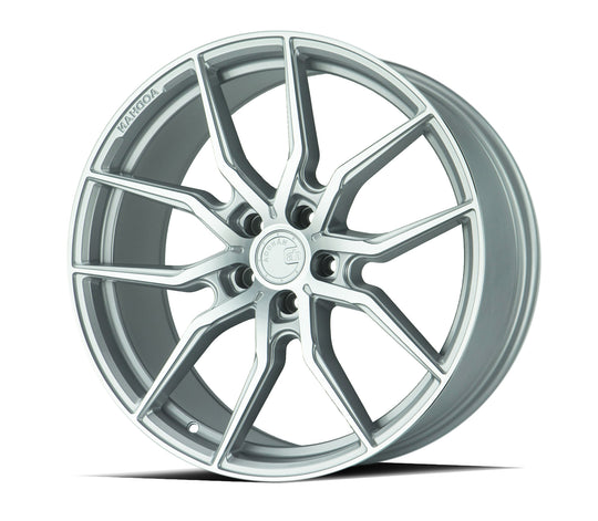 AFF12090511432SMF - Aodhan AFF1 20X9 5X114.3 ET 32mm Gloss Silver Machined Face - Aodhan Wheels Canada