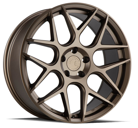 AFF21985511235BZ - Aodhan AFF2 19X8.5 5X112 ET 35mm Matte Bronze - Aodhan Wheels Canada