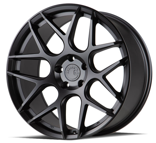 AFF219955114335MB - Aodhan AFF2 19X9.5 5X114.3 ET 35mm Matte Black - Aodhan Wheels Canada