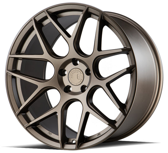 AFF220105511235BZ - Aodhan AFF2 20X10.5 5X112 ET 35mm Matte Bronze - Aodhan Wheels Canada