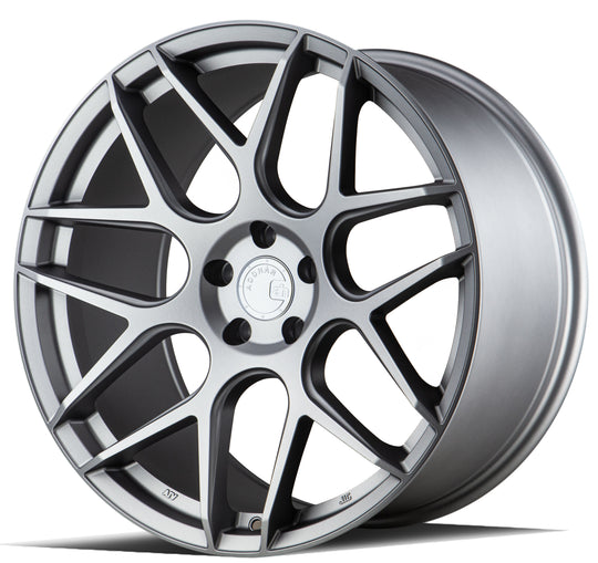 AFF220105511235MG - Aodhan AFF2 20X10.5 5X112 ET 35mm Matte Gray - Aodhan Wheels Canada