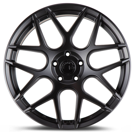 AFF220105511445MB - Aodhan AFF2 20X10.5 5X114.3 ET 45mm Matte Black - Aodhan Wheels Canada