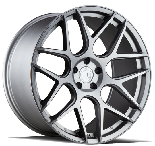 AFF220105512035SMF - Aodhan AFF2 20X10.5 5X120 ET 35mm Gloss Silver Machined Face - Aodhan Wheels Canada