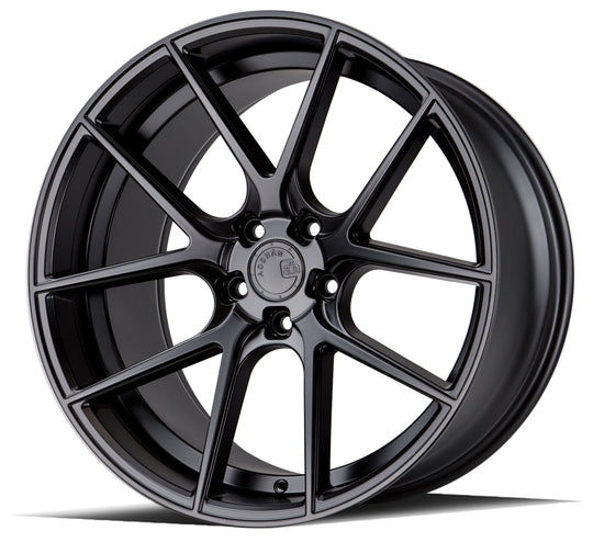 AFF320105511445MB - Aodhan AFF3 20X10.5 5X114.3 ET 45mm Matte Black - Aodhan Wheels Canada