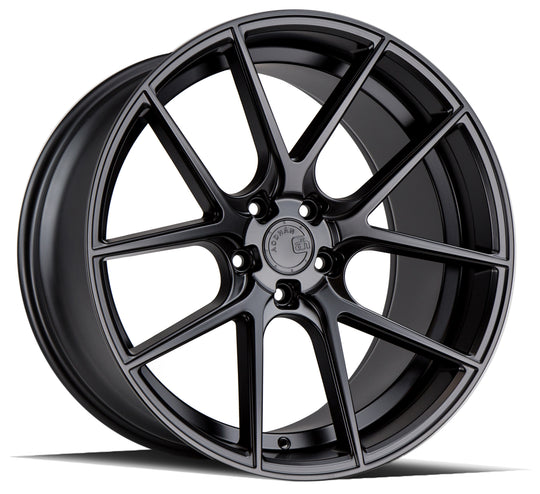 AFF320105511445MB - Aodhan AFF3 20X10.5 5X114.3 ET 45mm Matte Black - Aodhan Wheels Canada