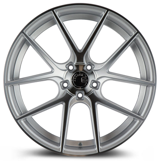 AFF320105512035SMF - Aodhan AFF3 20X10.5 5X120 ET 35mm Gloss Silver Machined Face - Aodhan Wheels Canada