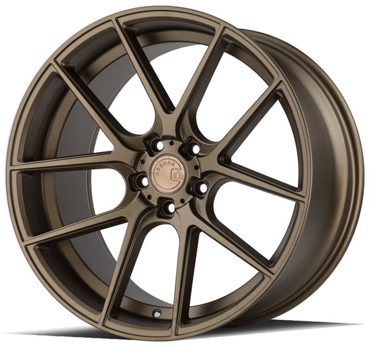 AFF3209512030BZ - Aodhan AFF3 20X9 5X120 ET 30mm Matte Bronze - Aodhan Wheels Canada