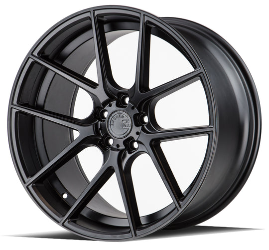 AFF3209512030MB - Aodhan AFF3 20X9 5X120 ET 30mm Matte Black - Aodhan Wheels Canada