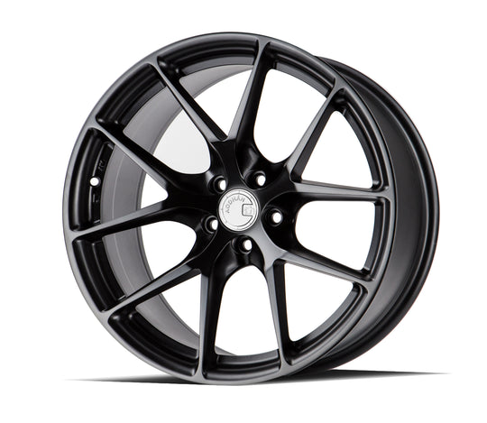 AFF71885511435MB - Aodhan AFF7 18X8.5 5X114.3 ET 35mm Matte Black - Aodhan Wheels Canada