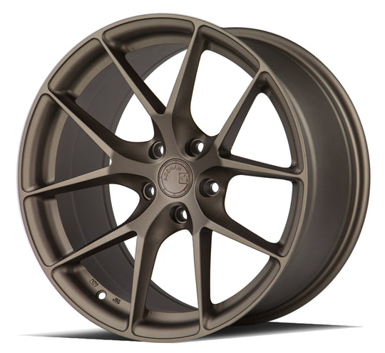 AFF71895511235BZ - Aodhan AFF7 18X9.5 5X112 ET 35mm Matte Bronze - Aodhan Wheels Canada