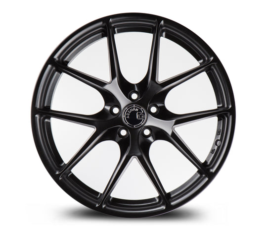 AFF71895512035MB - Aodhan AFF7 18X9.5 5X120 ET 35mm Matte Black - Aodhan Wheels Canada