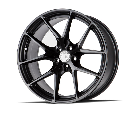 AFF71895512035MB - Aodhan AFF7 18X9.5 5X120 ET 35mm Matte Black - Aodhan Wheels Canada