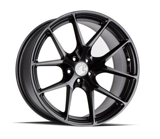 AFF71895512035MB - Aodhan AFF7 18X9.5 5X120 ET 35mm Matte Black - Aodhan Wheels Canada