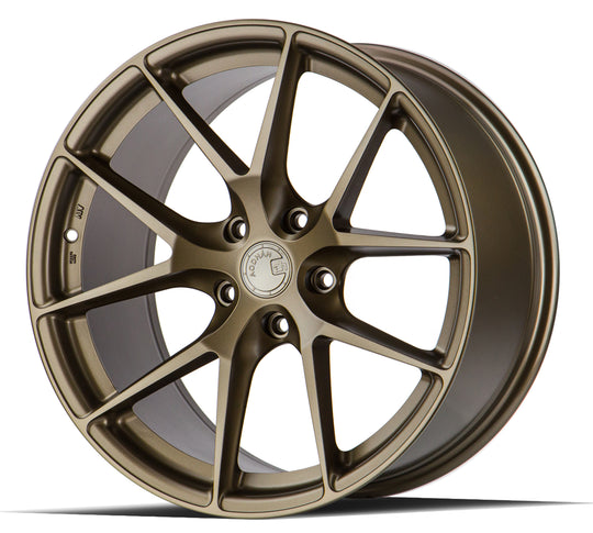 AFF72090511430BZ - Aodhan AFF7 20X9 5X114.3 ET 30mm Matte Bronze - Aodhan Wheels Canada