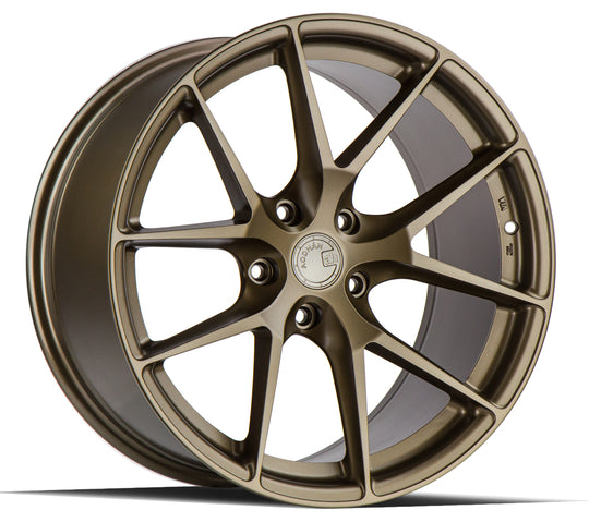 AFF72090511430BZ - Aodhan AFF7 20X9 5X114.3 ET 30mm Matte Bronze - Aodhan Wheels Canada