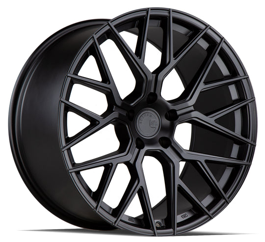 AFF920105511235MB - Aodhan AFF9 20X10.5 5X112 ET 35mm Matte Black - Aodhan Wheels Canada