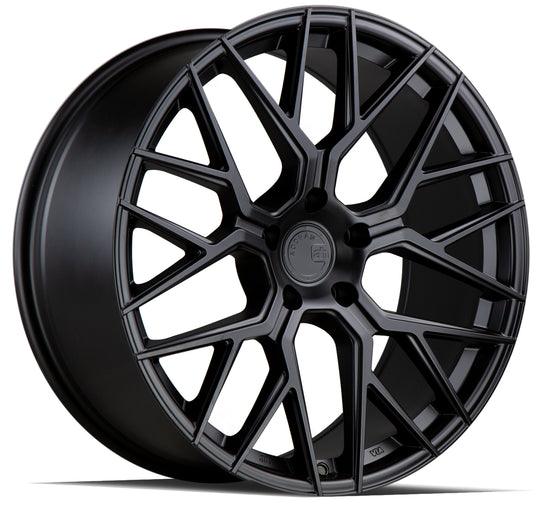 AFF92090512030MB - Aodhan AFF9 20X9 5X120 ET 30mm Matte Black - Aodhan Wheels Canada