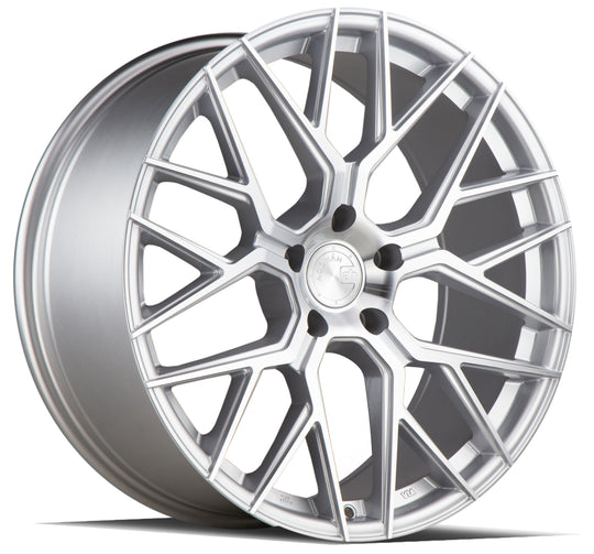 AFF92090512030SMF - Aodhan AFF9 20X9 5X120 ET 30mm Gloss Silver Machined Face - Aodhan Wheels Canada