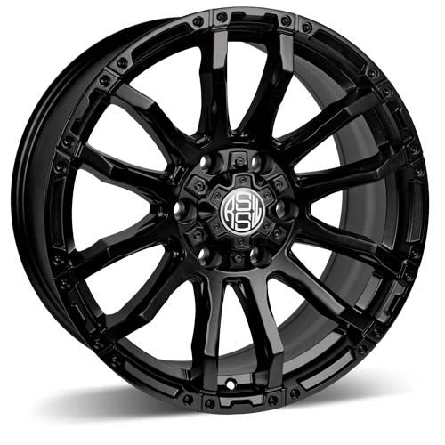 AGM2068WSB - RSSW Wired 20X8.5 6X139 ET 20MM Bore 78.1MM Satin Black - RSSW Wheels Canada