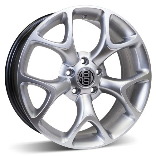 AGM657AHS - RSSW Aero 16X7 5X105 ET 40MM Bore 56.6MM Hyper Silver - RSSW Wheels Canada