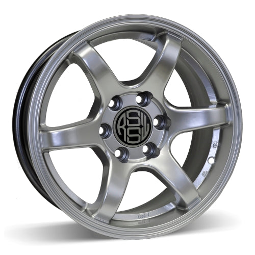 AGM661THS - RSSW Torque 16X7.5 6X120 ET 23MM Bore 67.1MM Hyper Silver - RSSW Wheels Canada