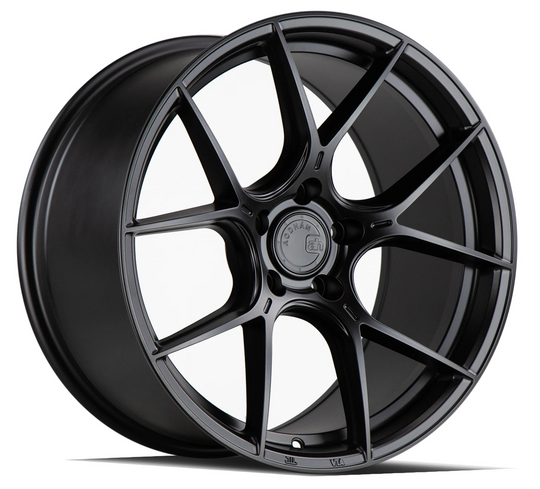 AH111985512035MB - Aodhan AH-11 19X8.5 5X120 ET 35mm Matte Black - Aodhan Wheels Canada